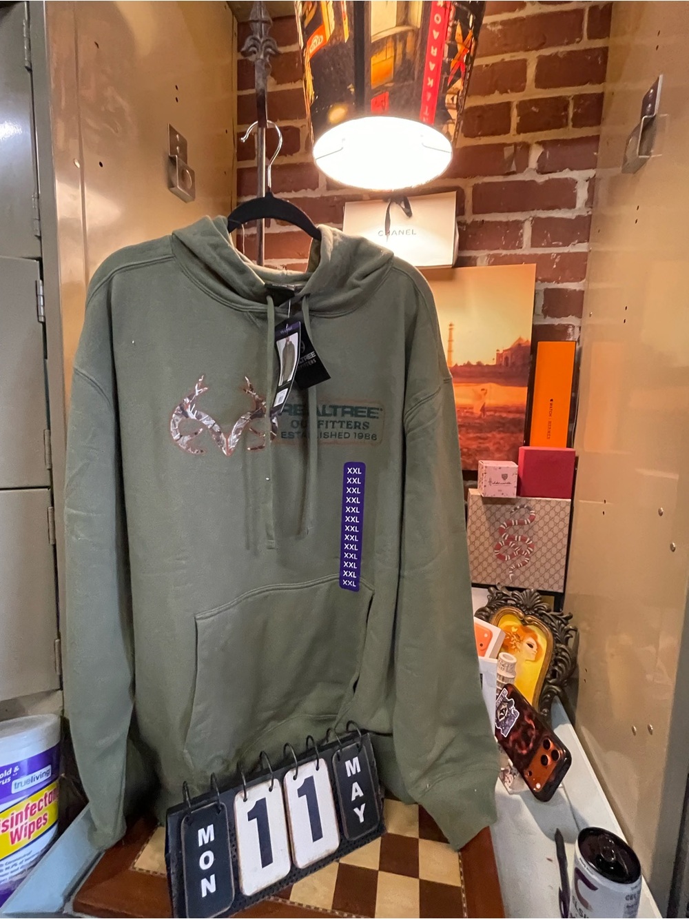 Realtree Outfitters pullover hoodie with a camouflage